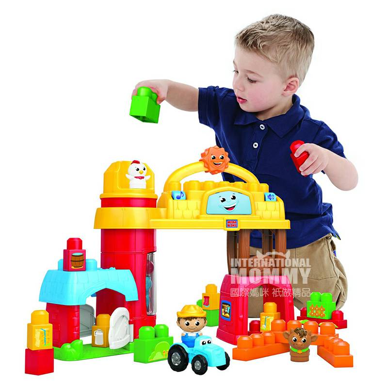 MEGA BLOKS Game American Farm World CXN76 Edisi Luar Negeri