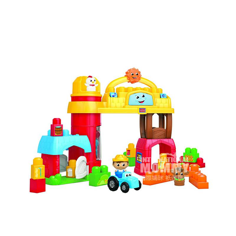 MEGA BLOKS Game American Farm World CXN76 Edisi Luar Negeri