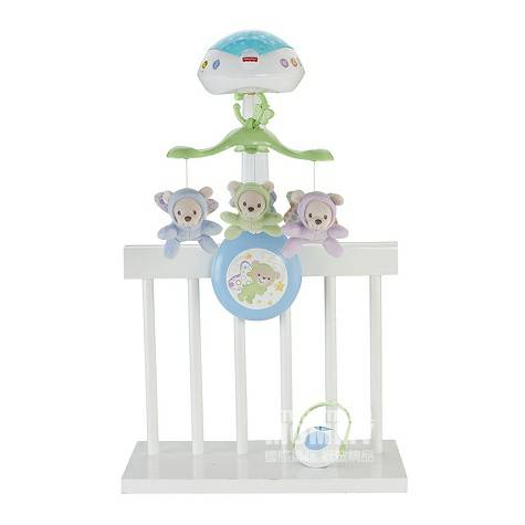 Fisher Price mainan samping tempat tidur Amerika dengan lampu proyeksi...