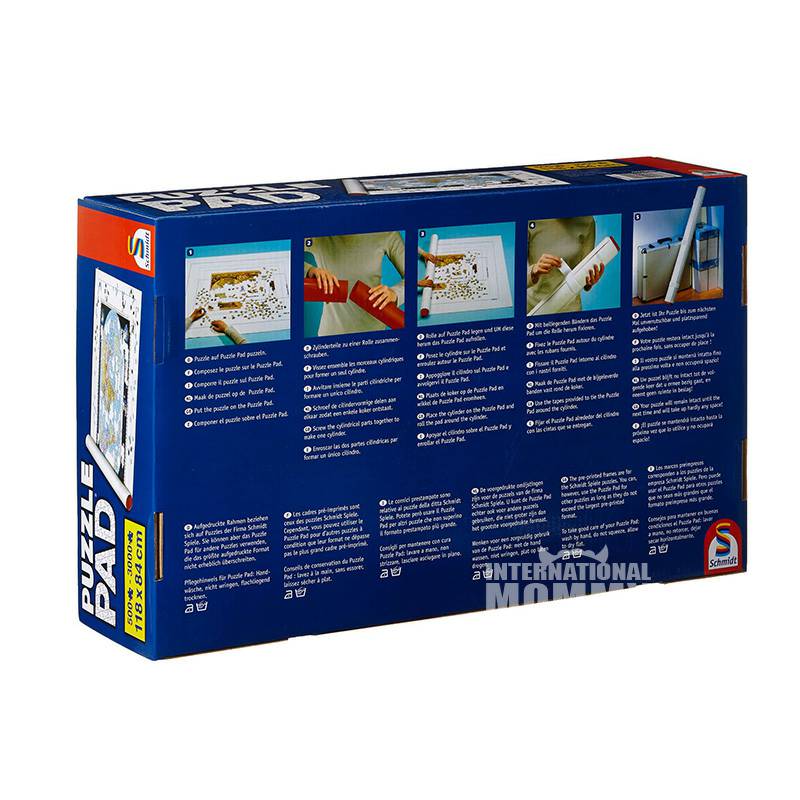 Schmidt spiele German World Geographic Puzzle Overseas Edition