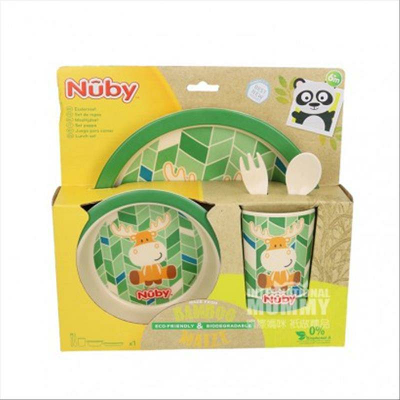 Nuby American Baby Tableware 5-Piece Set Versi Luar Negeri