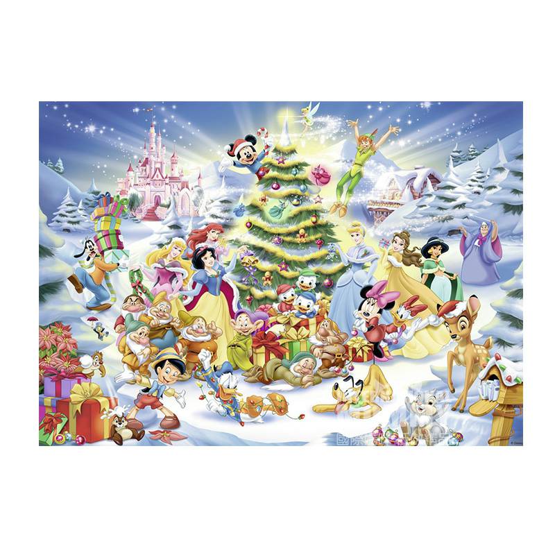 Ravensburger Jerman Disney Christmas Eve Puzzle Overseas Edition