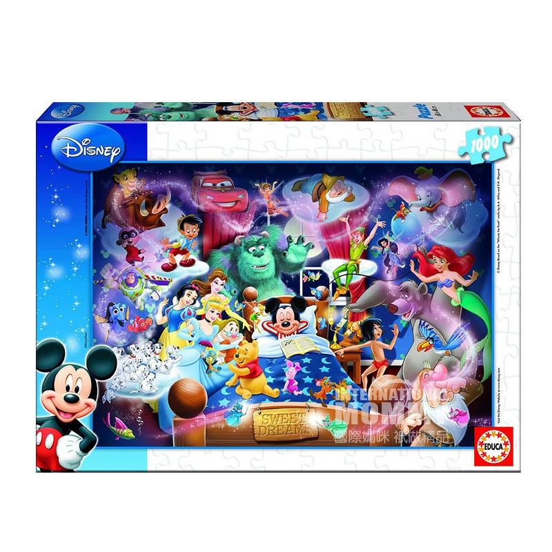 EDUCA Spanish EDUCA Versi puzzle mimpi Mickey di luar negeri