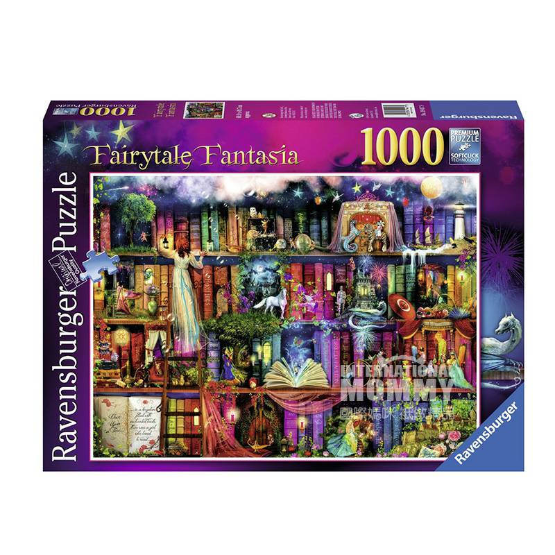 Ravensburger Puzzle Buku Sihir Jerman Edisi Luar Negeri