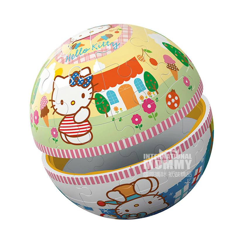 Ravensburger Germany 3D puzzle Hello Kitty bulat versi luar negeri
