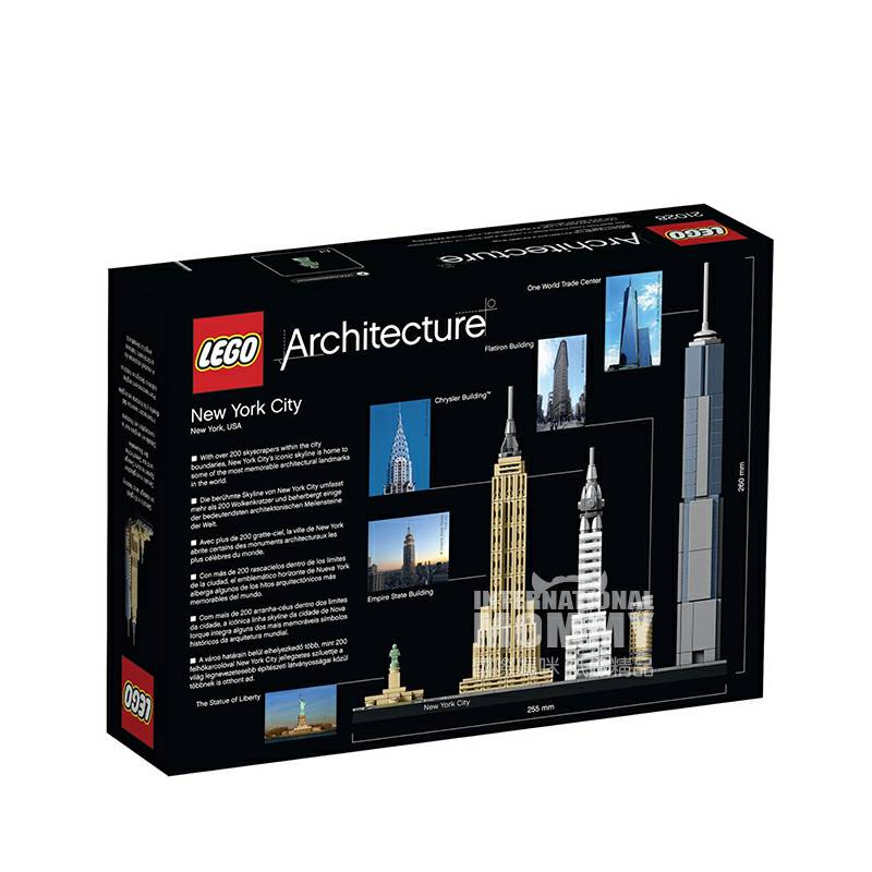 LEGO Seri Arsitektur Denmark 21028 Edisi New York City New York