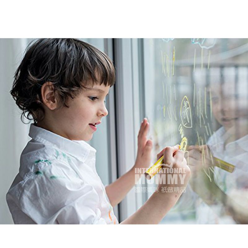 STABILO Sikat kayu warna Jerman three-in-one dicuci 10 edisi luar negeri