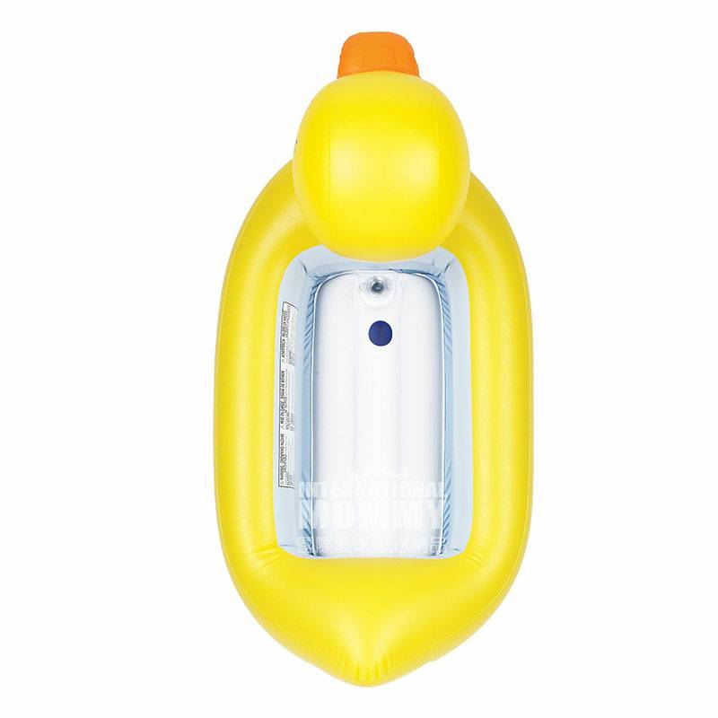 Munchkin American Inflatable Bath Bath Bentuk Bebek Versi Luar Negeri
