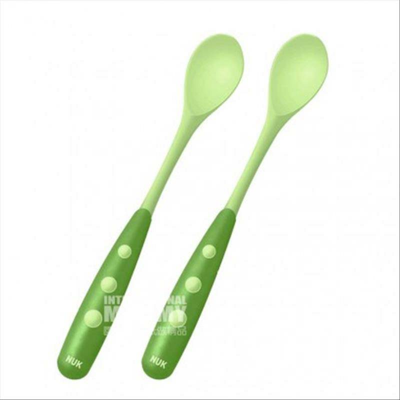 NUK Jerman suplemen makanan non-slip panjang sendok 2 versi luar negeri