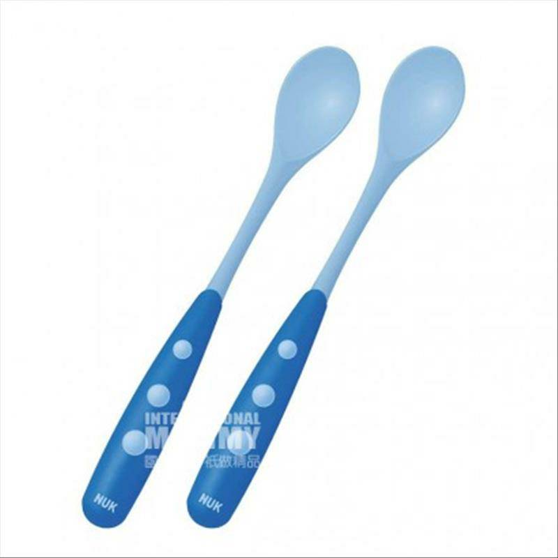 NUK Jerman suplemen makanan non-slip panjang sendok 2 versi luar negeri