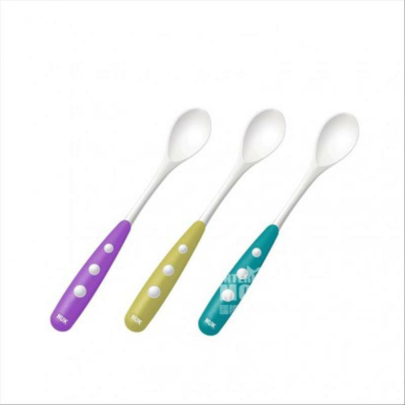 NUK Jerman suplemen makanan non-slip panjang sendok 2 versi luar negeri