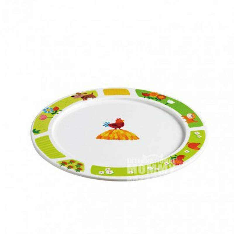 HABA tumpukan peralatan makan pertanian anak-anak Jerman surga empat potong edisi luar negeri