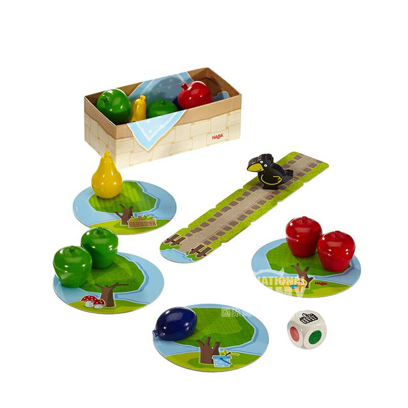 HABA Jerman permainan papan 4655 seri kebun kecil edisi pertama saya di luar negeri