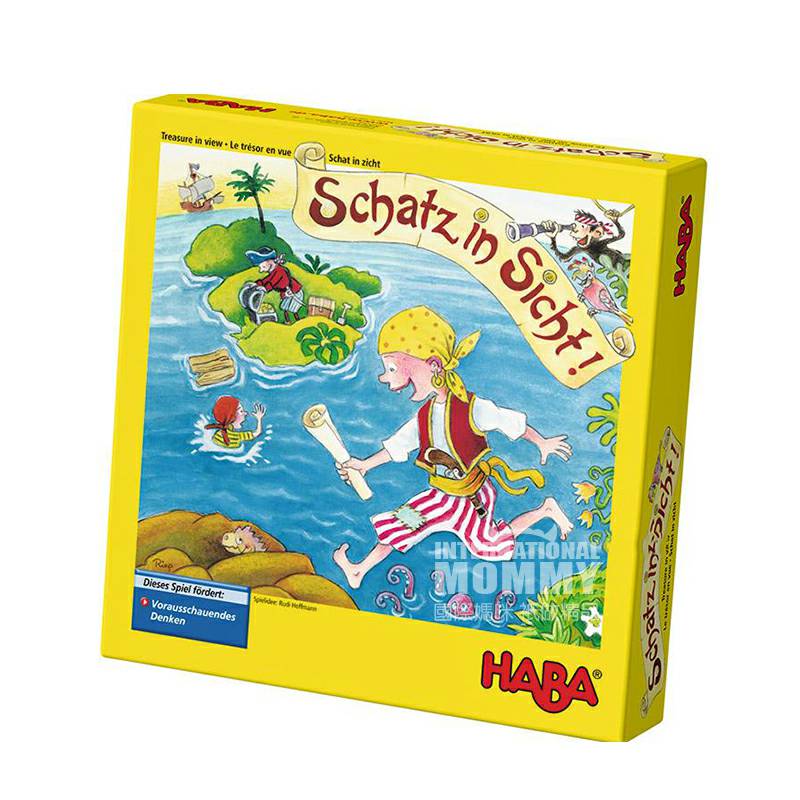 HABA Jerman permainan papan 4358 harta penambangan bajak laut versi luar negeri