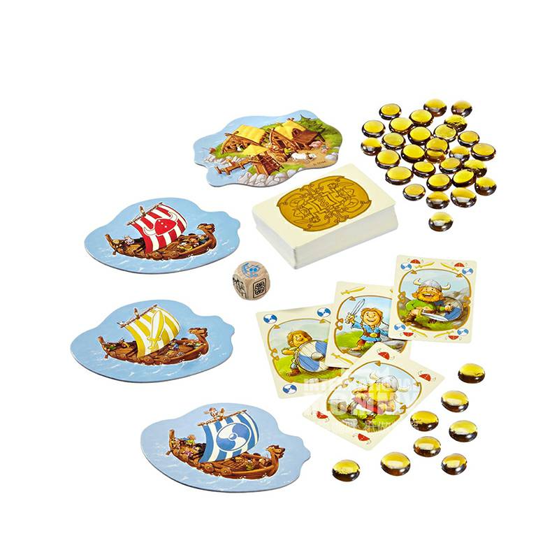 HABA Jerman permainan papan 4511 versi bajak laut gila di luar negeri
