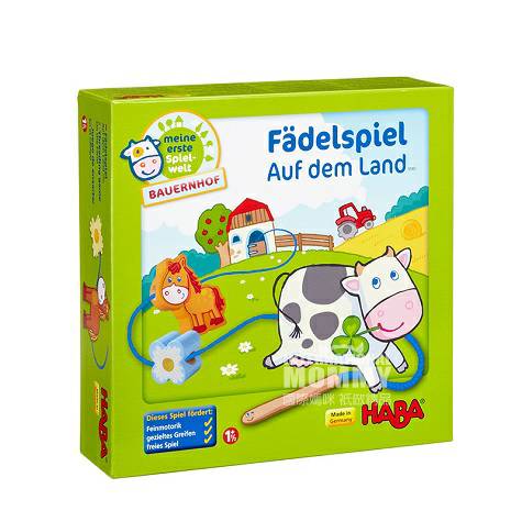 HABA Jerman Game pertama saya 5580 Hewan ternak threading versi Luar N...