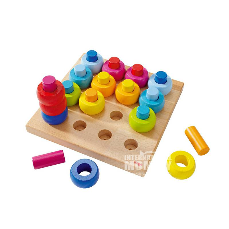 HABA Jerman blok bangunan papan 2202 anak-anak versi luar negeri