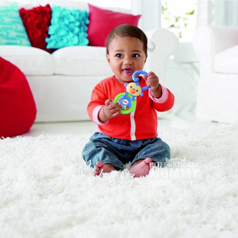 Fisher Harga Mainan Amerika Monyet Rattle Edisi Luar Negeri