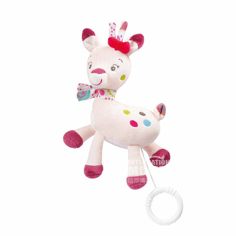 Baby FEHN German Fawn Baby Ring Doll Musik Versi Luar Negeri