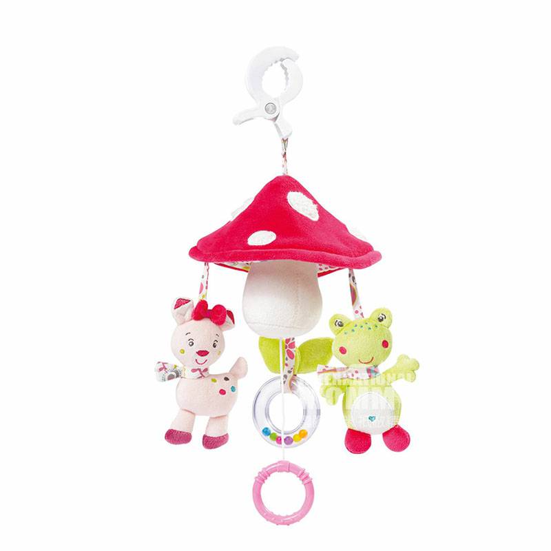 Baby FEHN German Fawn Frog Child Activity Boneka Musik Versi Luar Negeri