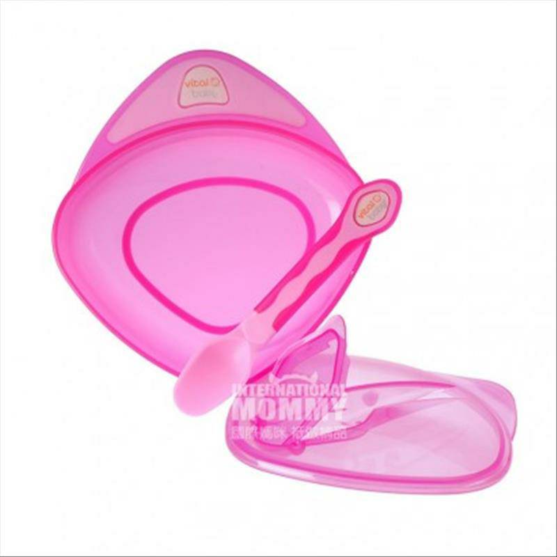 Vital bayi Inggris bayi portabel peralatan makan Mangkuk sendok set Versi luar negeri