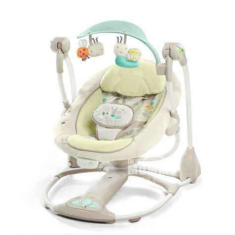 BRIGHT STARTS TERANG MULAI Kursi Goyang Bayi Amerika 60198 Edisi Luar ...