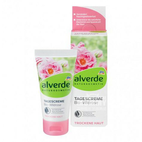 Alverde German Organic Wild Rose Day Krim Edisi Luar Negeri