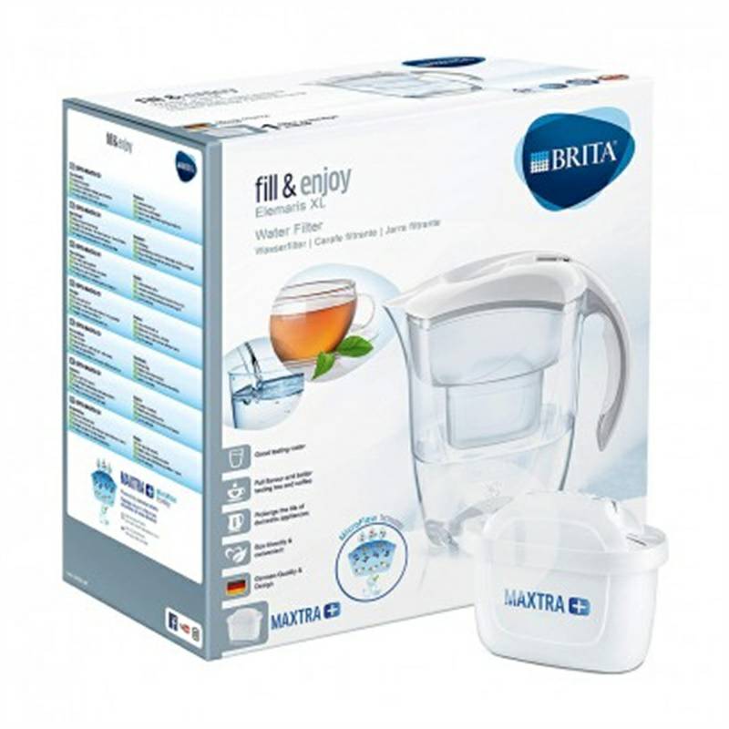 BRITA Ketel filter cerdas Jerman kapasitas super besar versi luar negeri 3.5L putih
