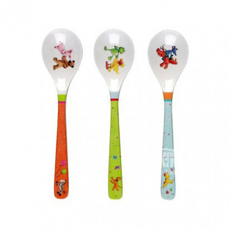 DIE SPIEGELBURG Sendok meja anak-anak Jerman versi 3 paket di luar negeri