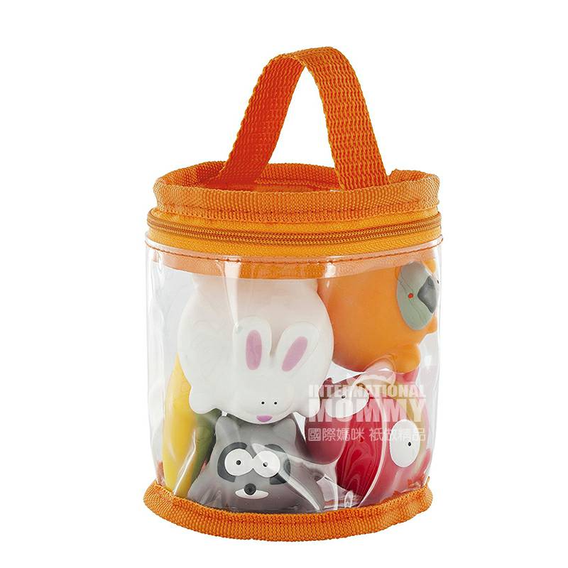 Babymoov 6-piece mainan mandi Prancis edisi luar negeri