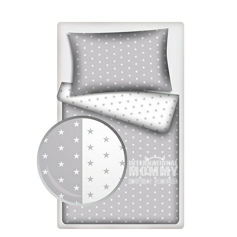 KiGaTex Set Tempat Tidur Bintang Jerman dari 2 Versi Luar Negeri