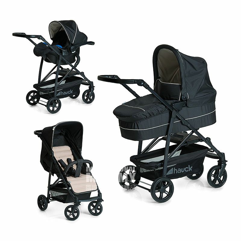 Hauck Germany 360 ° Kemudi Lanskap Tinggi Shockproof Stroller Versi Luar Negeri