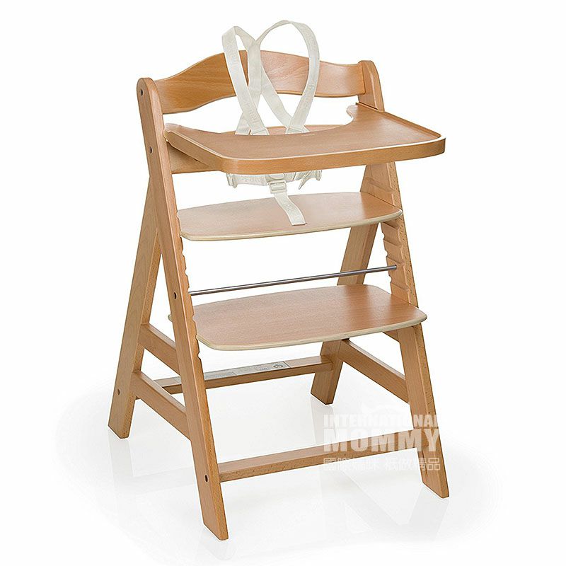 Hauck Jerman kursi makan kayu solid jerman tinggi-tinggi anak-anak versi luar negeri
