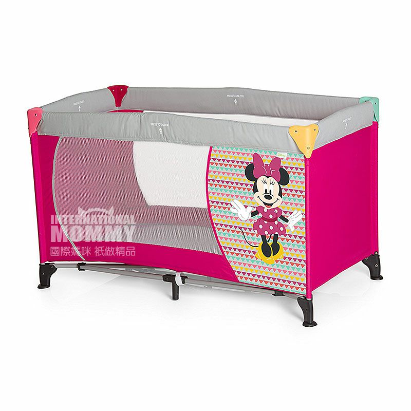 Hauck Game Anak-anak Jerman Lipat Tempat Tidur Versi Luar Negeri