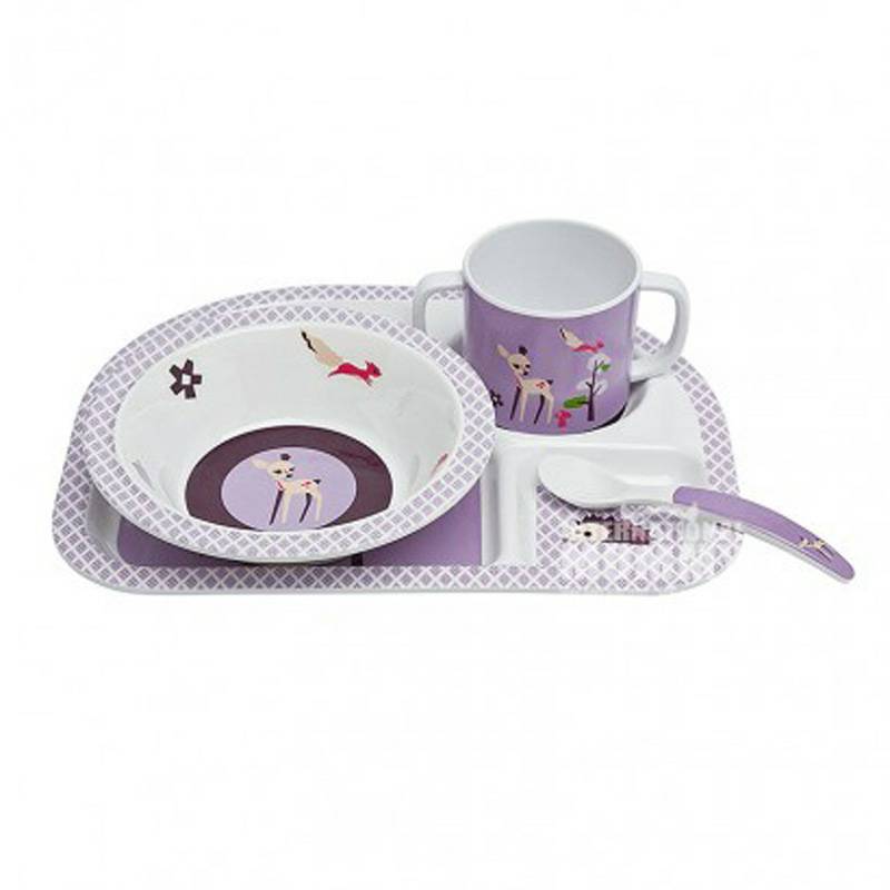 Lassig Jerman peralatan makan anak-anak mengatur versi luar negeri