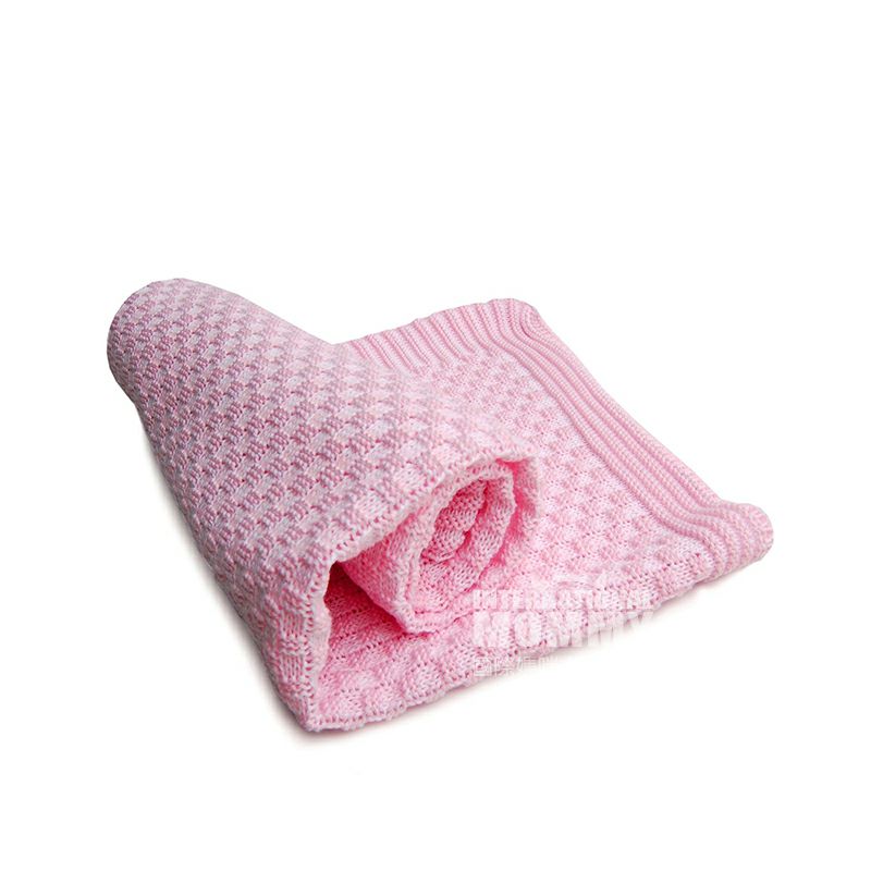 SonnenStrick Jerman Rajutan Selimut Bayi Organik Murni 80x80 cm Versi Luar Negeri