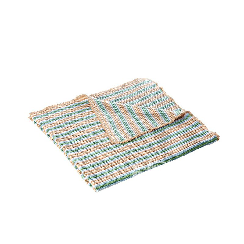 SonnenStrick strip warna Jerman selimut bayi organik murni versi 80 × 80 cm di luar negeri