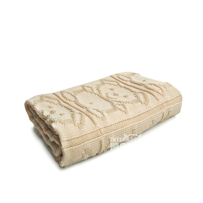 SonnenStrick Jerman pola hewan katun organik murni selimut bayi versi luar negeri