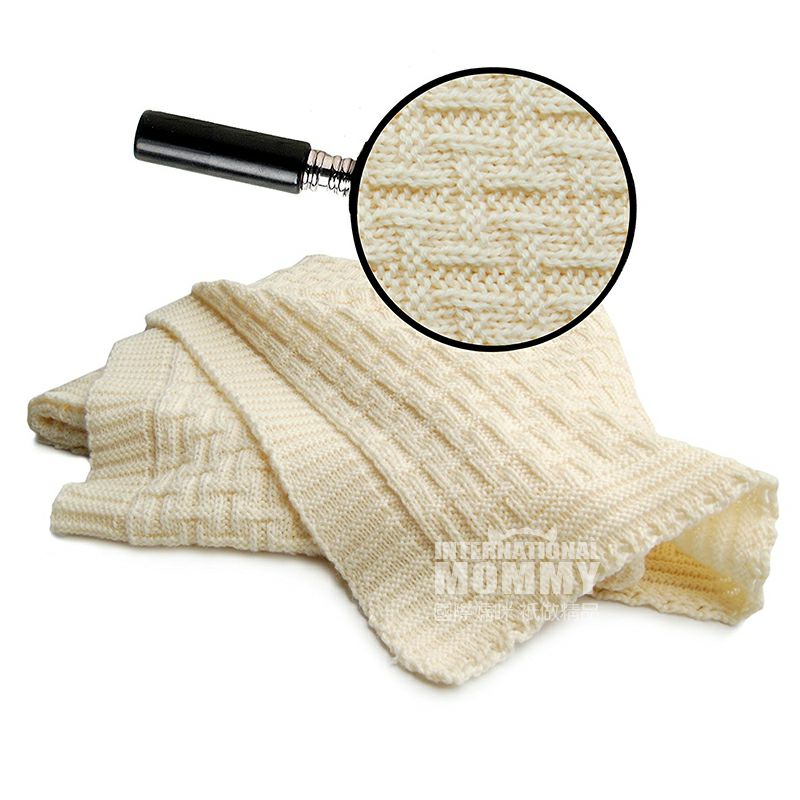 SonnenStrick Jerman selimut bayi wol murni versi 80 x 90 cm di luar negeri