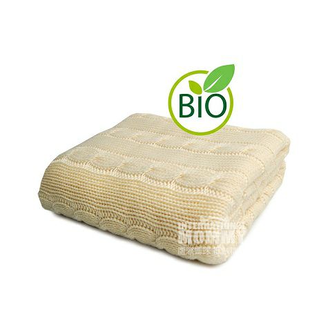 SonnenStrick Jerman pola rami wol selimut bayi 90 × 90 cm versi luar n...