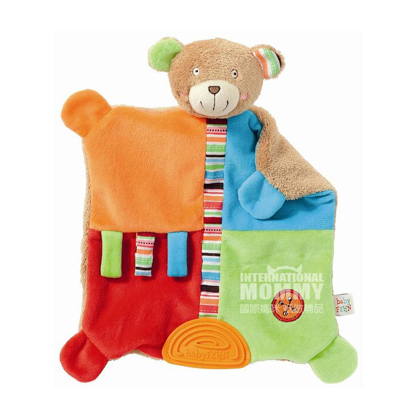 Baby FEHN boneka multifungsi tangan Jerman yang menenangkan versi luar negeri