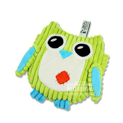 GRUN SPECHT Jerman natural cherry core bayi burung hantu boneka tangan...