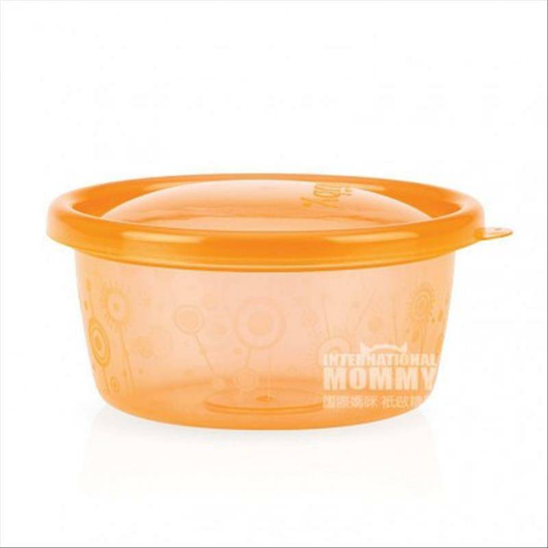 Nuby USA Disegel Fresh Rainbow Bowl 6pcs Versi Luar Negeri