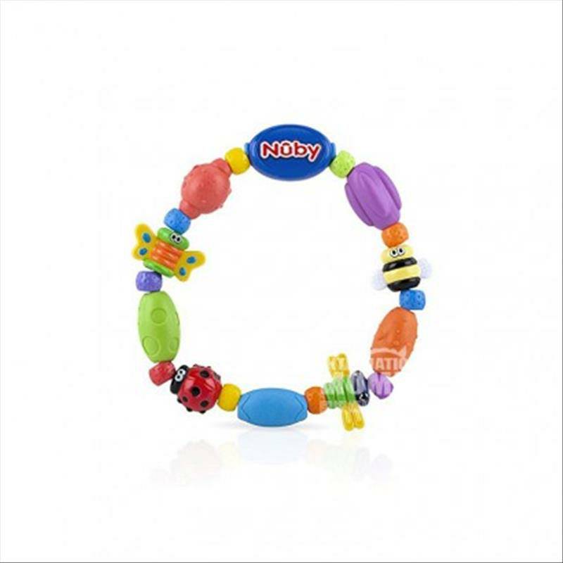 Nuby American baby color gelang gigitan serangga lem selama lebih dari 4 bulan versi Luar Negeri