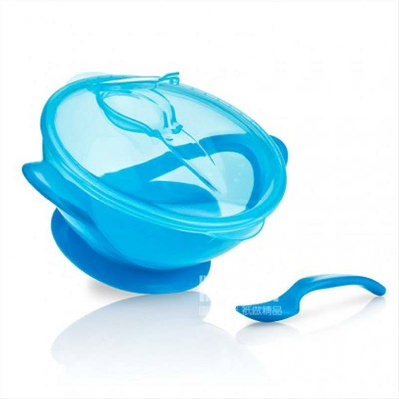 Nuby Amerika anti-jatuh cangkir mangkuk hisap mengatur versi luar negeri