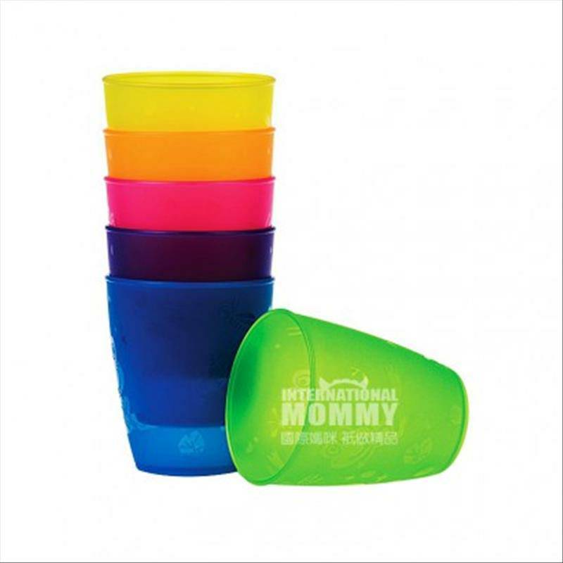 Nuby cangkir air timbul anak-anak Amerika versi 4pcs di luar negeri