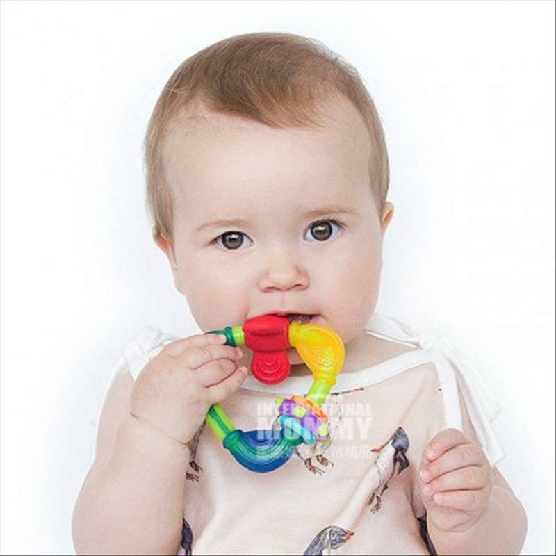 Nuby US Triangle Bite Ring Retainer Selama 3 Bulan Versi Luar Negeri