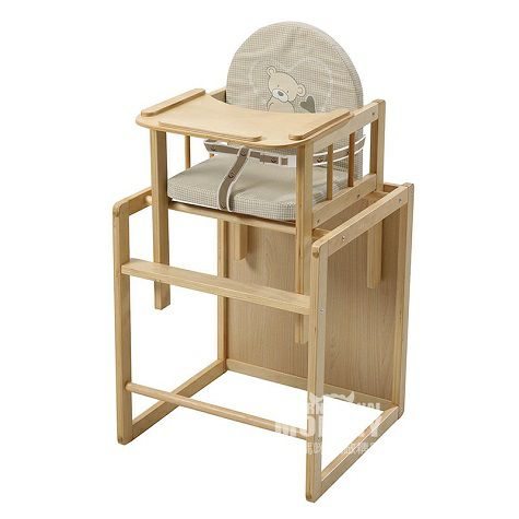 Roba kursi makan kayu multifungsi anak-anak Jerman versi luar negeri