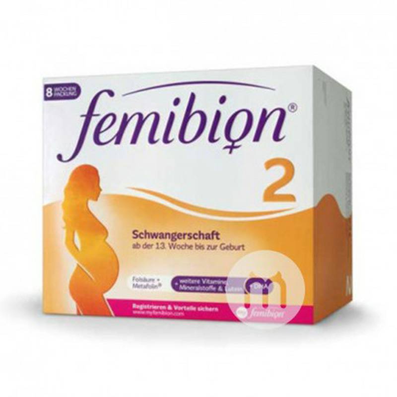Femibion Asam folat Jerman versi 2 paragraf di luar negeri