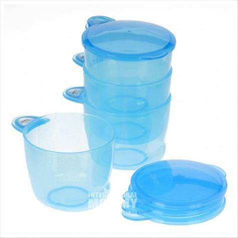Vital Baby Inggris bayi suplemen makanan kotak penyimpanan camilan 4 p...